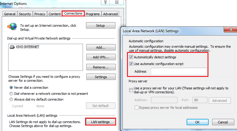 Proxy Auto Configuration