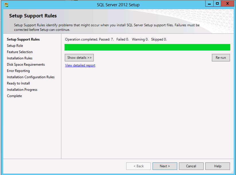 SQL Server: SQL Server 2012 Installation