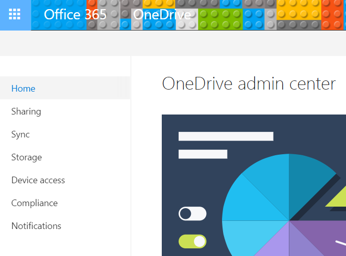 Access OneDrive Admin Center