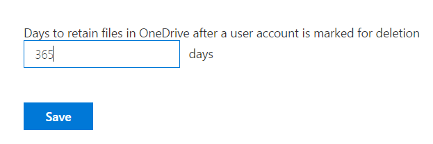 Preserve OneDrive Files after Users Leave the Organization