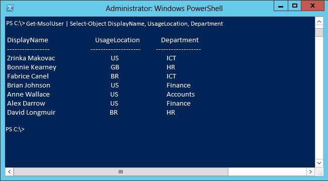 Detailed Information PowerShell