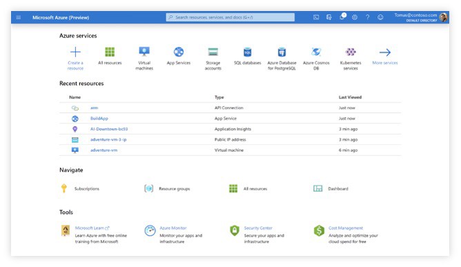 Microsoft Azure Preview