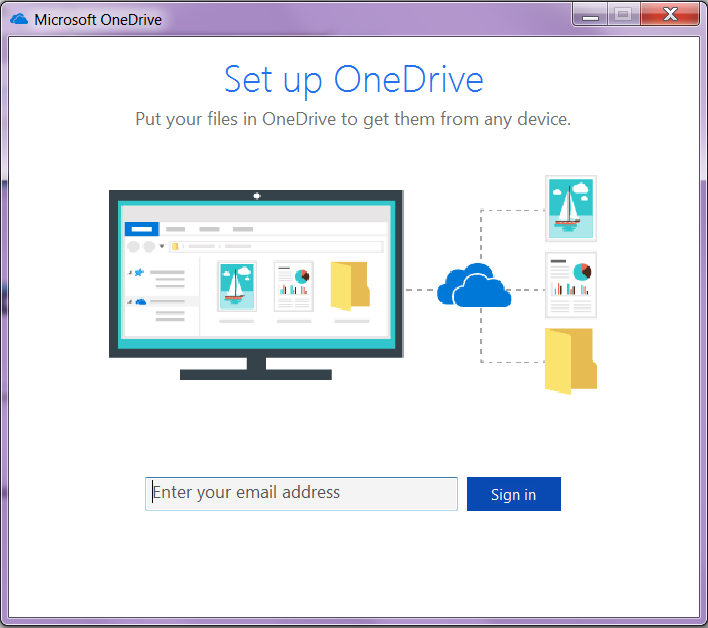 Initiate sync for OneDrive library-01