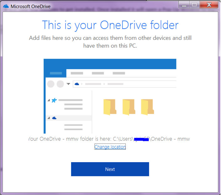 Initiate sync for OneDrive library-02