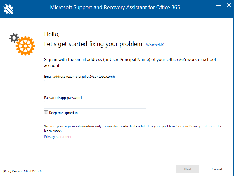 Log In to Your Office 365 Account