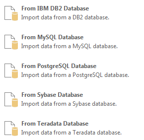 Database Connectors 1