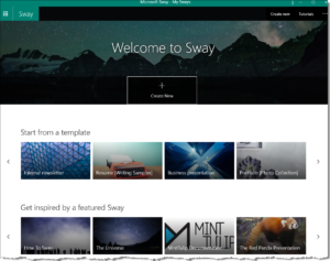 Microsoft Sway 