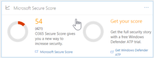 Microsoft Secure Score