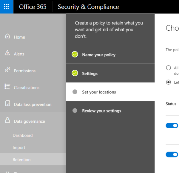 Things to know about Office 365 retention policies