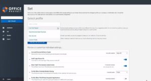 Office Protect Settings