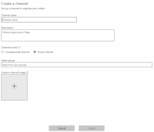 Microsoft Stream Channel
