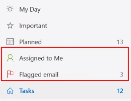 To Do assigned and flagged