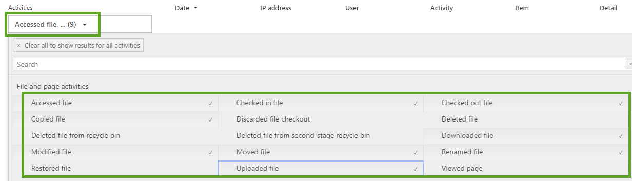 Executing Audit Log Searches-Step 3