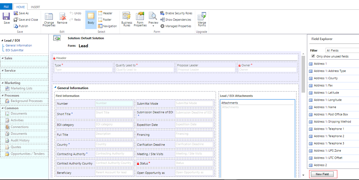 Dynamics 365 - Modify Lead Display in Dynamics 365