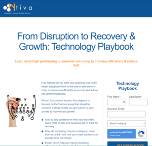 ntiva landing page