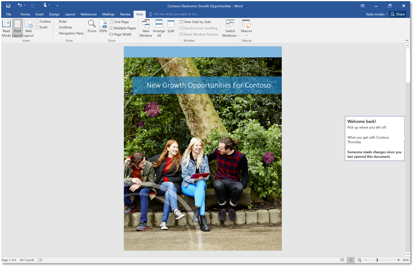 Pick-up where first left