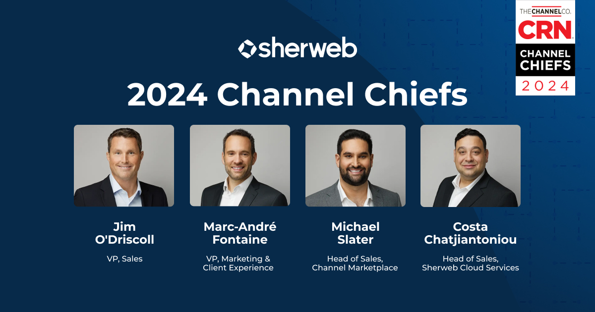 Sherweb leaders shine in 2024 CRN Channel Chiefs list Sherweb